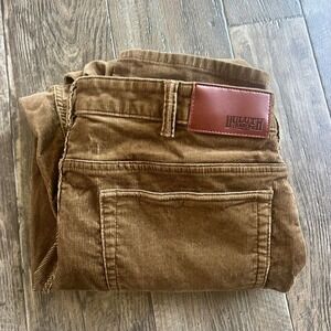Duluth Trading Co corduroy pants men's Size 36 x 30 neutral Standard Brown Khaki